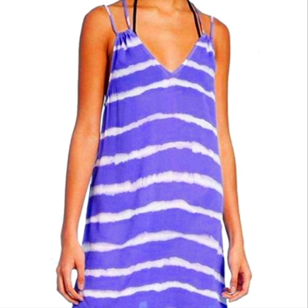 Xhiliration Tye Dye Swim Cover Up‎